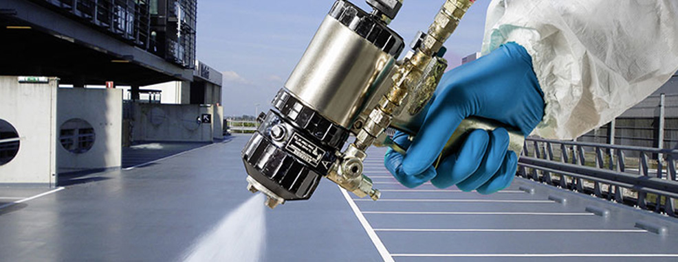 Water proofing work banner Water proofing work banner